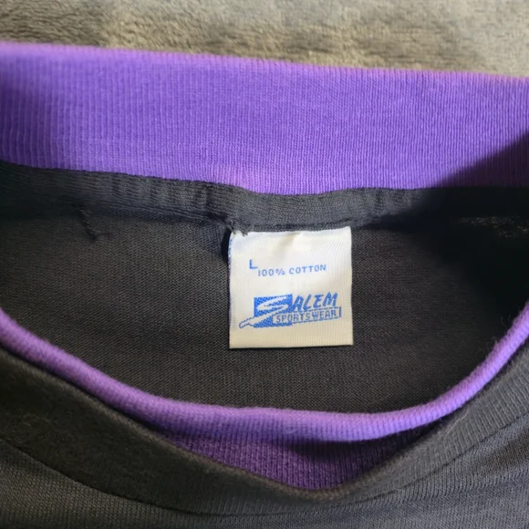 Vintage Mirage T Shirt Size Large Black Palm Trees - Picture 3 of 4